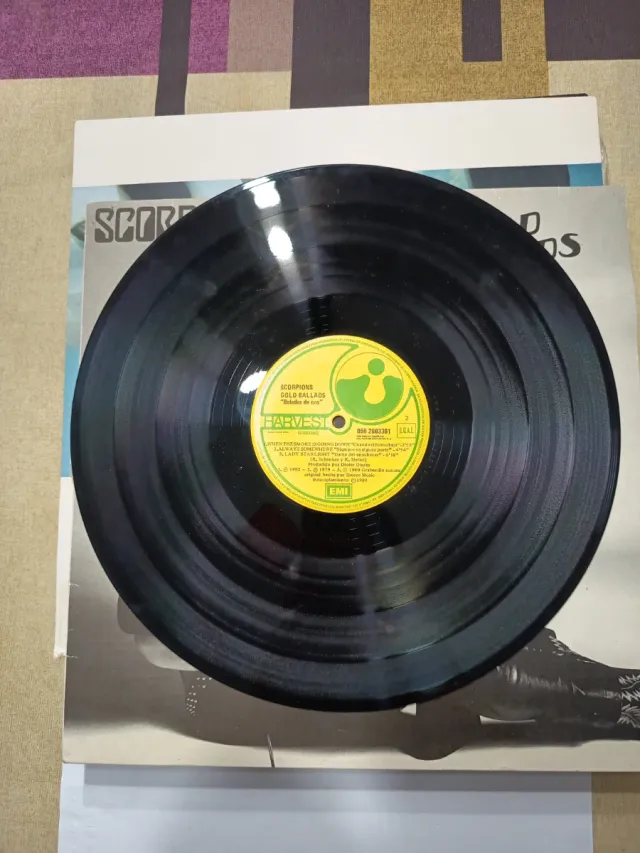 Vinilo Scorpions Gold Ballads Mini L.P.