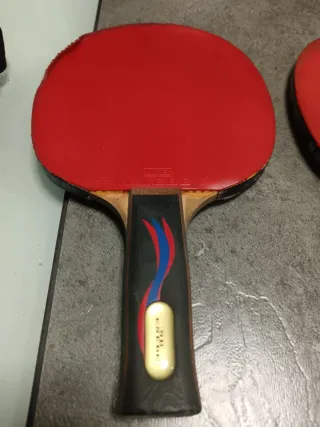 2 Palas de Ping Pong Rojas