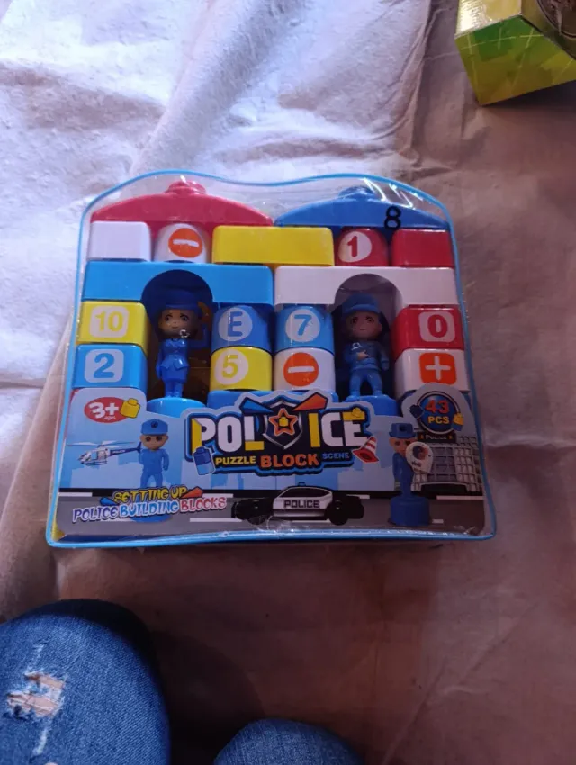 Bloques de Construcción Policía 43 Piezas