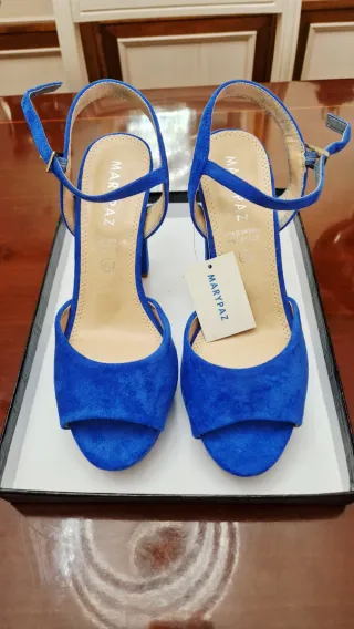 Zapatos de tacón Marypaz azules