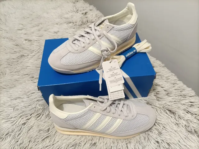 Zapatillas Adidas Talla 42 Gris/Blanco