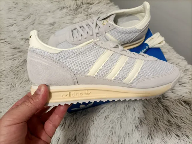 Zapatillas Adidas Talla 42 Gris/Blanco