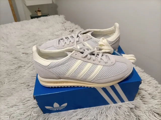 Zapatillas Adidas Talla 42 Gris/Blanco