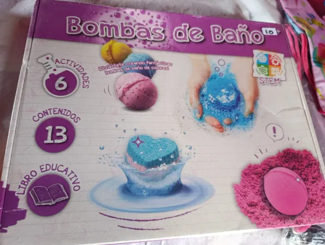 Kit Bombas de Baño STEM 10+