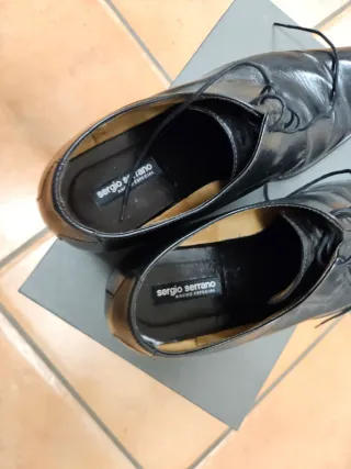 Zapatos de vestir Sergio Serrano negros