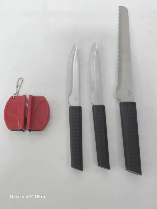 Set de Cuchillos y Afilador