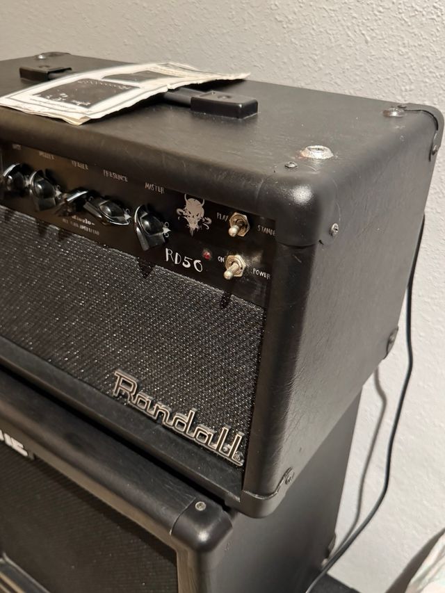 Randall RD50 Celestion 30 Eminence Man o War