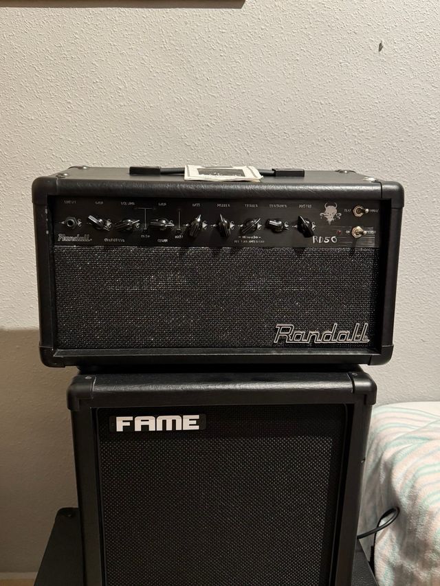 Randall RD50 Celestion 30 Eminence Man o War