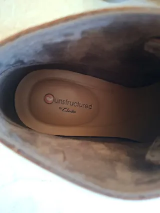 Botines de piel marrones con cordones