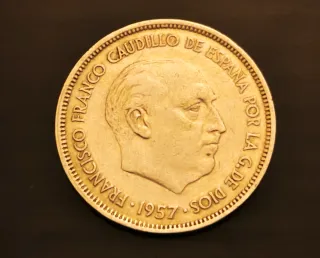 Moneda 25 Pesetas 1957