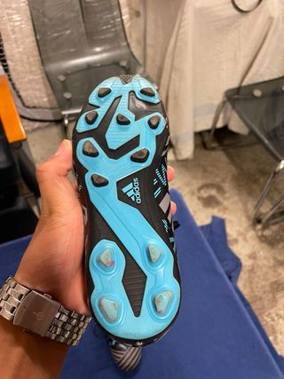 Botines Adidas Nemeziz 17.3 FG Negro/Turquesa