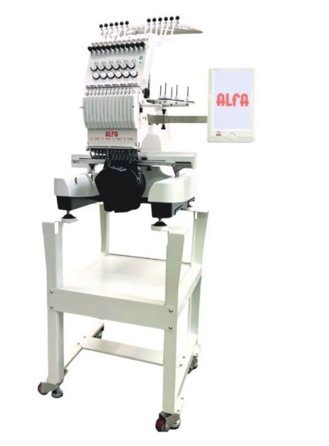 Bordadora Alfa 12 agujas