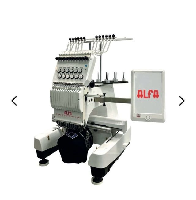 Bordadora Alfa 12 agujas