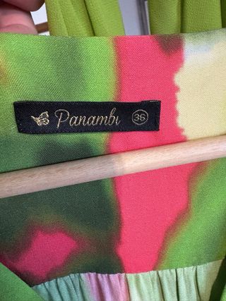 Vestido fiesta Panambi T.36 + Fular