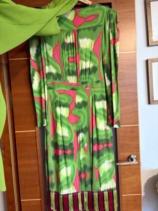 Vestido fiesta Panambi T.36 + Fular