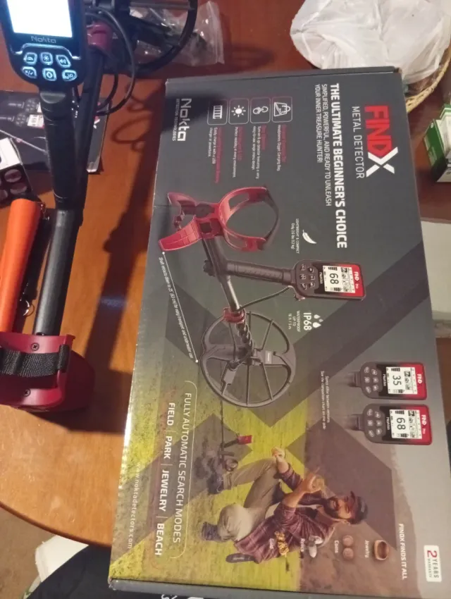 Detector de metais Nokta Find Pro submersível