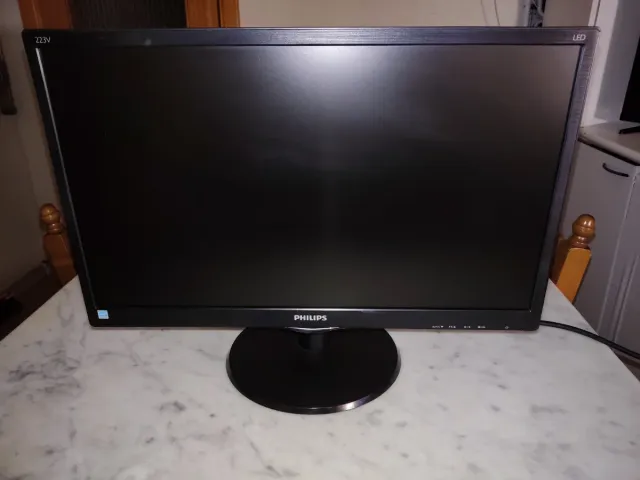 Monitor Philips 223V LED Nero
