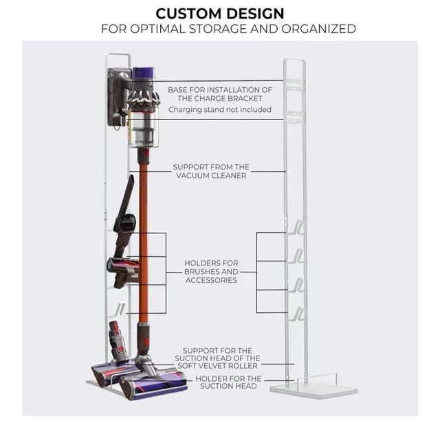 Supporto per aspirapolvere Dyson