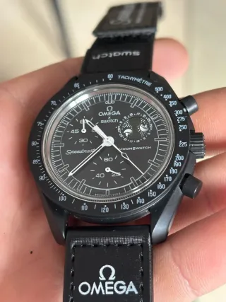 Omega x Swatch Moonphase Negro