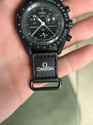 Omega x Swatch Moonphase Negro