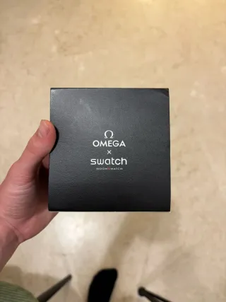 Omega x Swatch Moonphase Negro