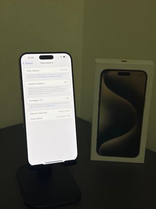 iPhone 15 Pro Max 512GB Argento