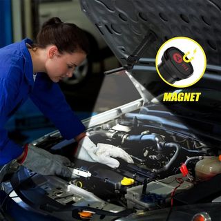 2 Lampade Torcia Lavoro Officina Ricaricabili COB