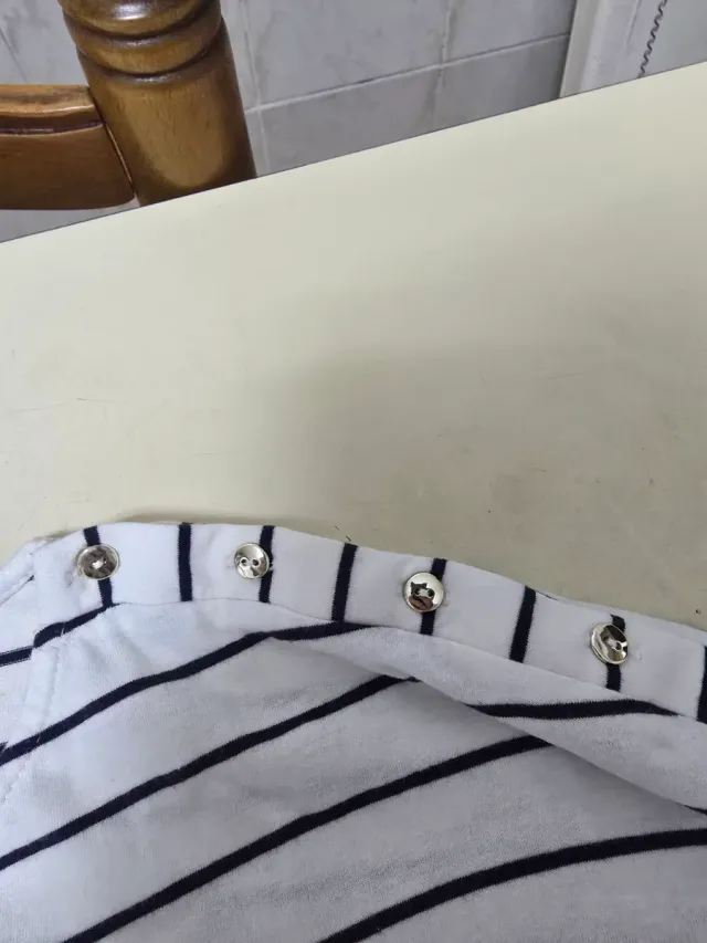 Camiseta Rayas Mujer Talla L