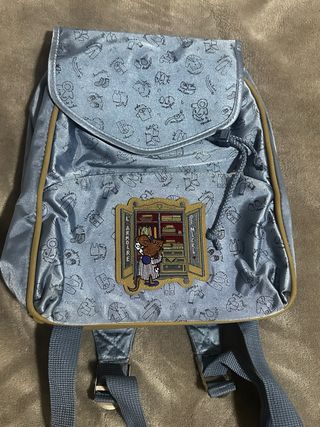 Mochila infantil azul