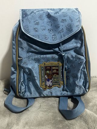 Mochila infantil azul