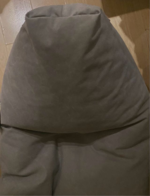 Puff grande algodón Zara Home precioso