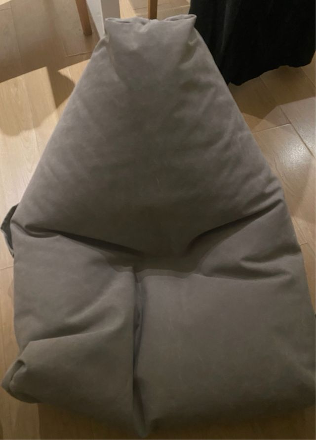 Puff grande algodón Zara Home precioso