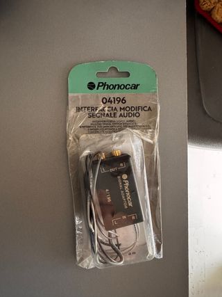 phonocar 04196 interfaccia modifica segnale audio