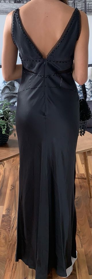 Vestido de fiesta Zara negro