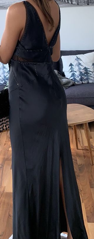 Vestido de fiesta Zara negro