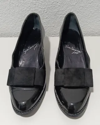 Zapatos Sara Navarro Negros Mujer