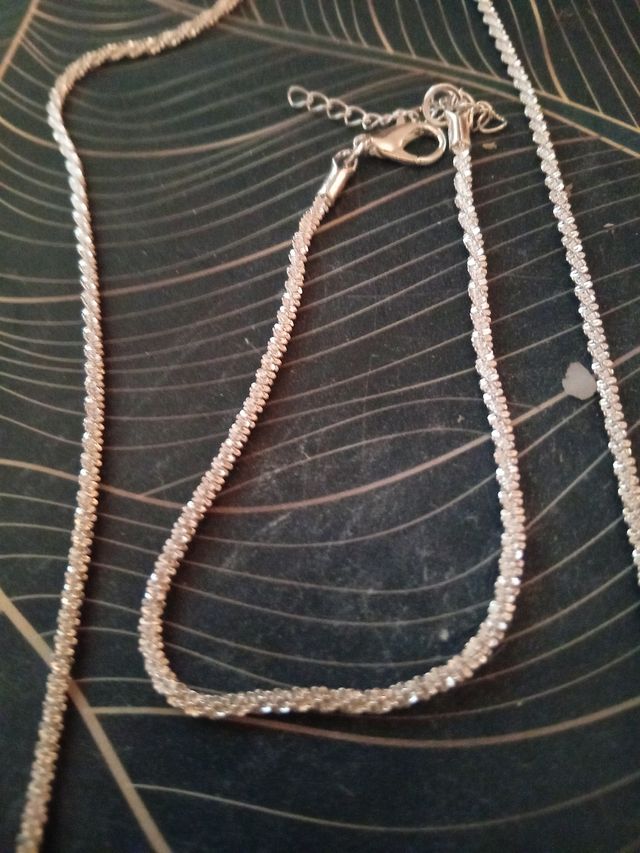 Juego de cadena y pulsera