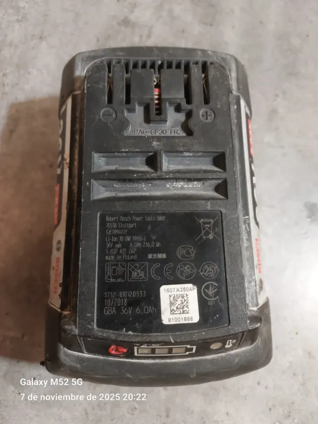 Batteria Bosch GBA 36V 6.0Ah
