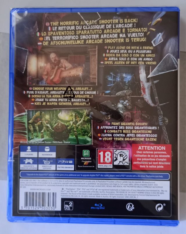 The House of the Dead Remake PS4 precintado ES