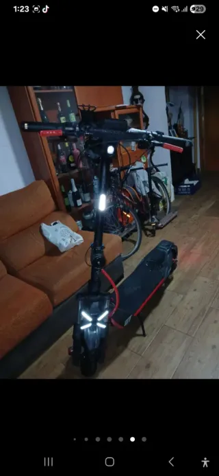 Patín Eléctrico Negro