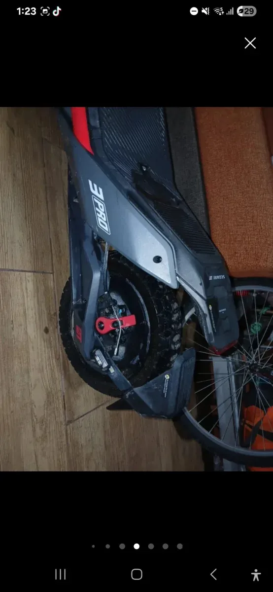 Patín Eléctrico Negro