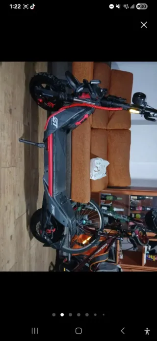 Patín Eléctrico Negro