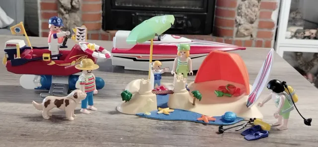 Playmobil Barca e Spiaggia