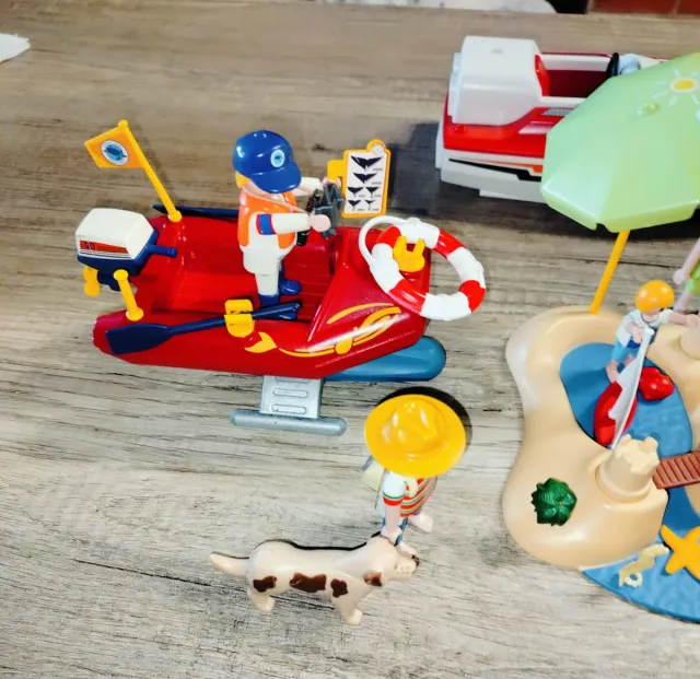 Playmobil Barca e Spiaggia