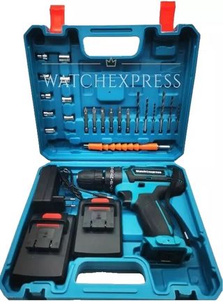 Trapano Avvitatore Percussione con 2 Batterie 48v