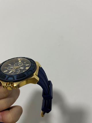 Reloj Guess Dorado y Azul