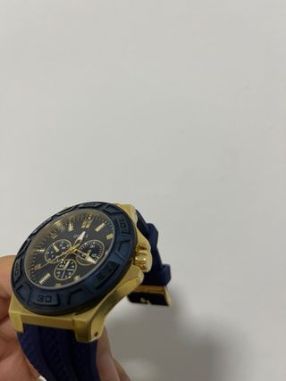 Reloj Guess Dorado y Azul