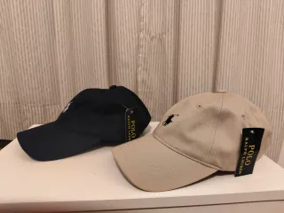 2 Gorras Polo Ralph Lauren Beige/azul