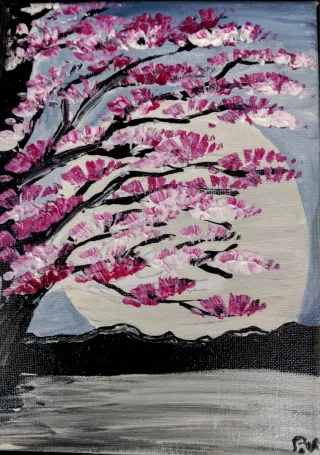 Dipinto su tela 18x25 cm