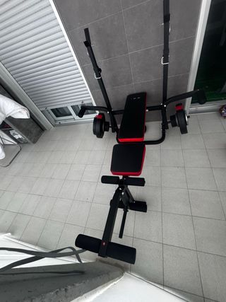 Banco Musculación Multifuncional Inclinable